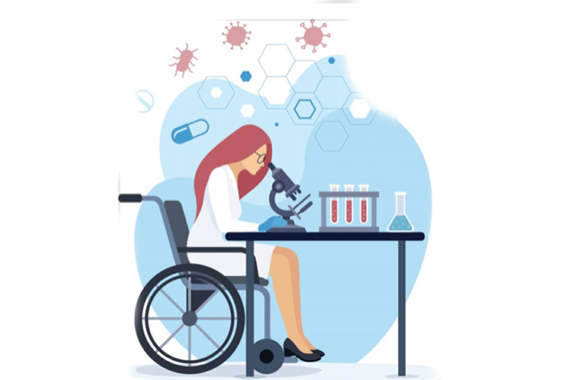Adjusting wet processing equipment for wheelchair users