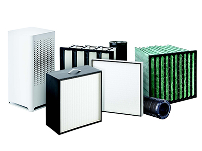 Air filtration to the test