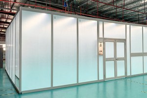 Airkey wins trust of UK customer: ISO 8 Modular Cleanroom delivered for medical device manufacturing