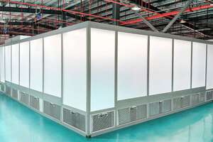 An ISO 5 Free-standing Cleanroom for 3D Printing: Airkey's Latest U.S. Project