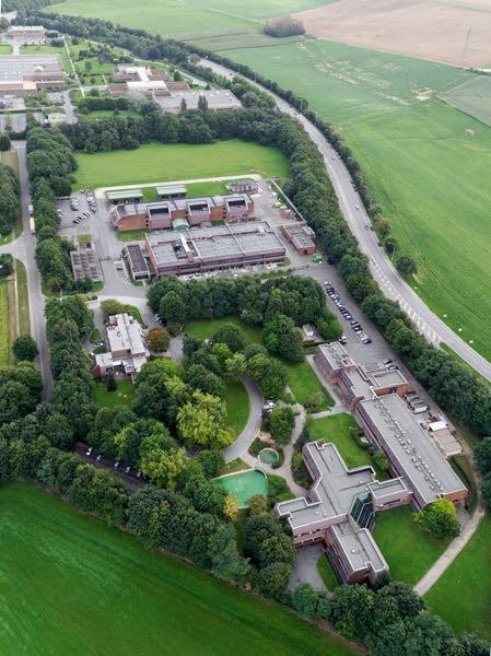Minakem's manufacturing site in Louvain-La-Neuve, 30km southeast of Brussels
