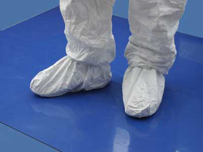 Tack matting can remove contaminants