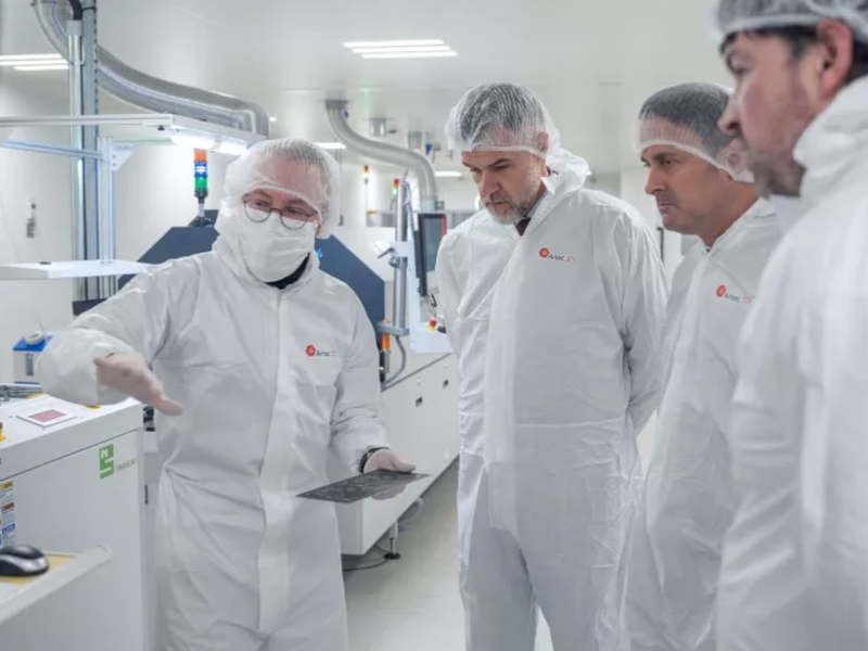 The new production facility boasts one of the most sophisticated cleanrooms in Europe. Photo credit: Nataliia Arintcina