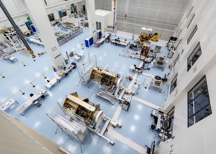 Airbus builds cleanroom for aerospace projects in Germany