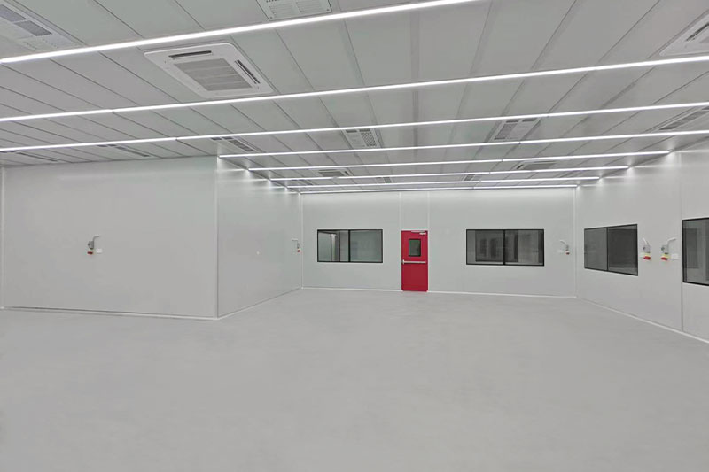 Airkey builds cleanroom for precision wafer processing machinery in 1 month