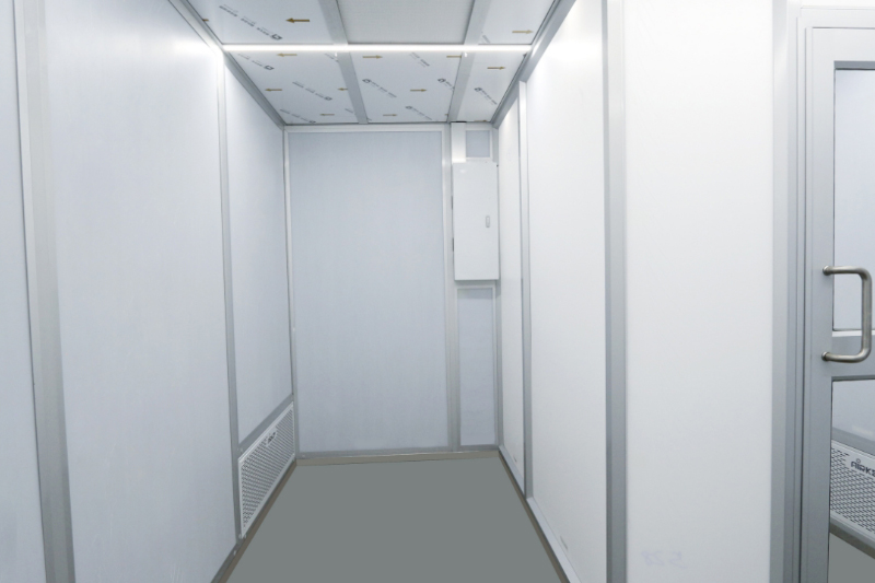 Airkey builds fully equipped modular cleanroom for aerospace industry player in Poland