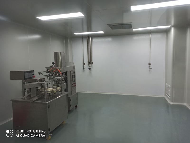 Airkey case study in GMP-certified softgel manufacturing cleanroom