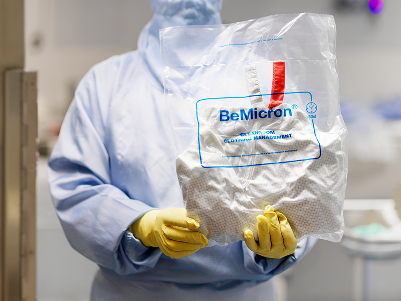 BeMicron delivers GMP compliant and time saving gowning procedures and products