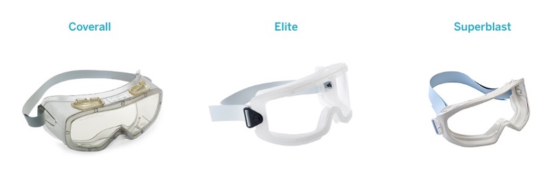 Sterile and non-sterile cleanroom goggles from the Bollé Safety range. Details below