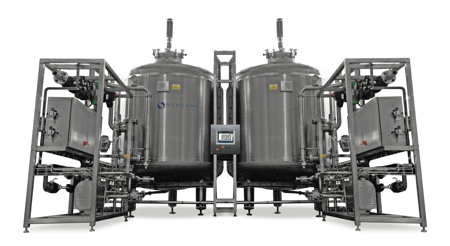 The effluent decontamination system