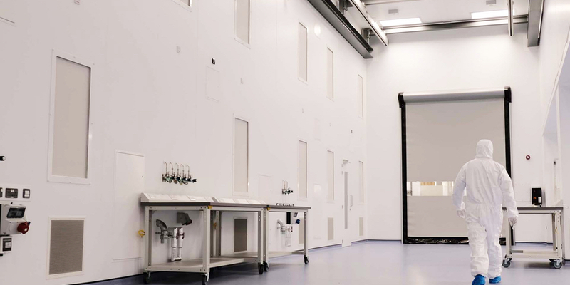 Case study of a cleanroom build: To infinity and beyond