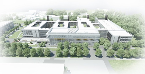 Plan for the Cavendish Laboratory at the University of Cambridge, UK. <br>Picture Credit: Jestico + Whiles