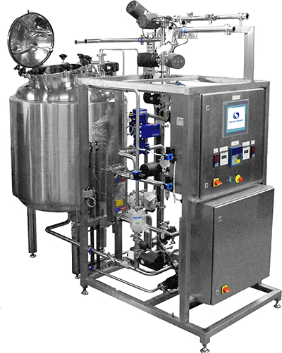 A typical re-use system pharmaceutical CIP unit