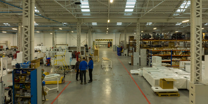 Envair Technology factory at Heywood interior