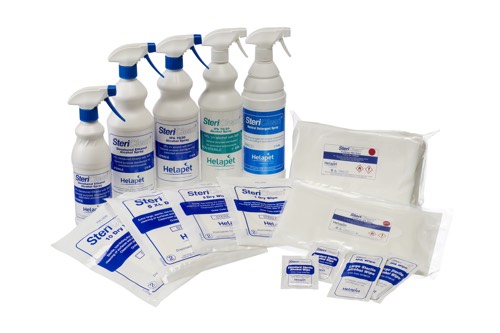 SteriClean range of cleanroom disinfectants