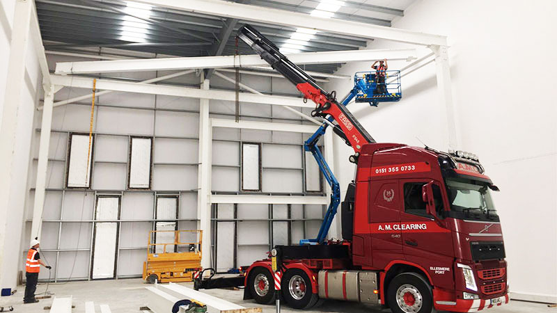 Hoist UK design and fit crane structure for Oxford Space Systems 