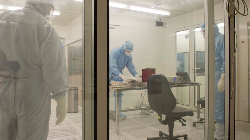 ISO Class 1 Cleanroom at the European Space Agency. Photo © European Space Agency