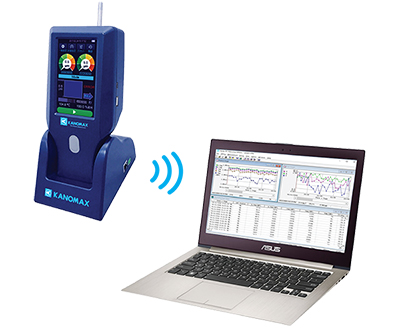 The device’s base/cradle includes Wi-Fi, Ethernet and RS485 capabilities