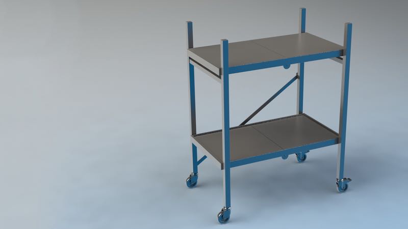 KEK and Dittel unveil folding trolley 