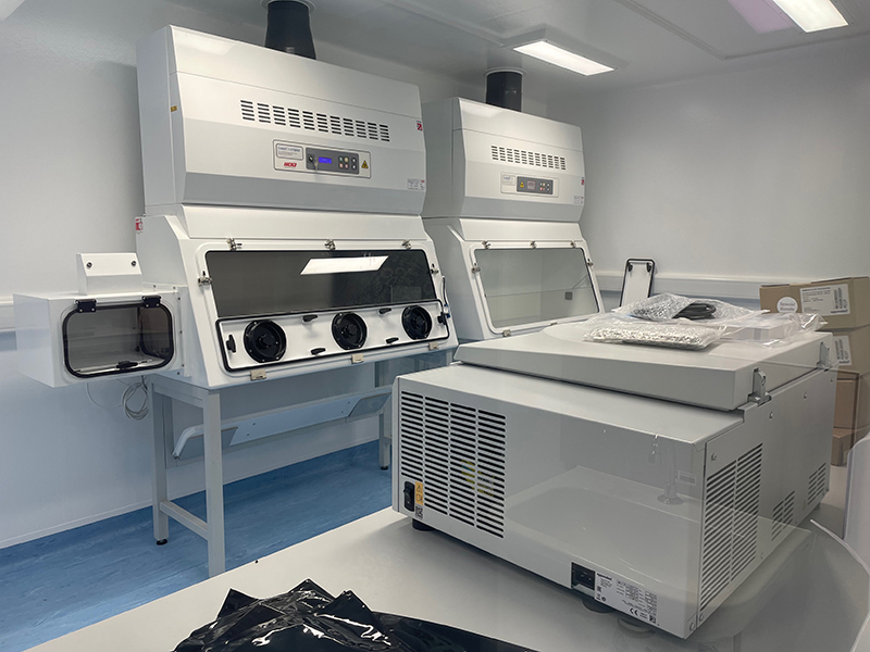 MAT delivers turnkey modular lab with CL3 suites at the University of Warwick