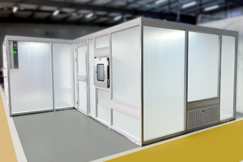 Modular Cleanroom with roomside replaceable HEPA filter for HME in US