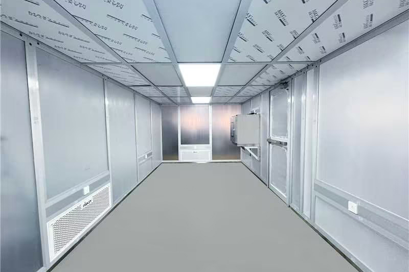 Modular Cleanroom with roomside replaceable HEPA filter for HME in US