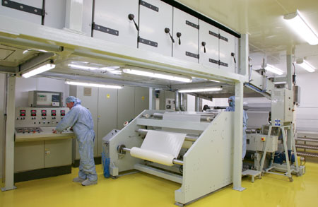 The cleanroom provides a dedicated facility that is free from contaminants and complies with the environmental cleanliness standards as set out in ISO14644
