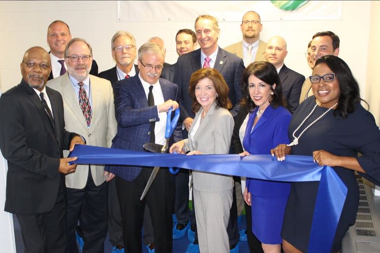 ON celebrated the grand opening of the ON Semiconductor Assembly and Test facility with a ribbon-cutting on Wednesday May 9, 2018. Photo as seen on ON's Twitter feed