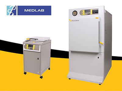Priorclave to show latest autoclave advances at Medlab 2019