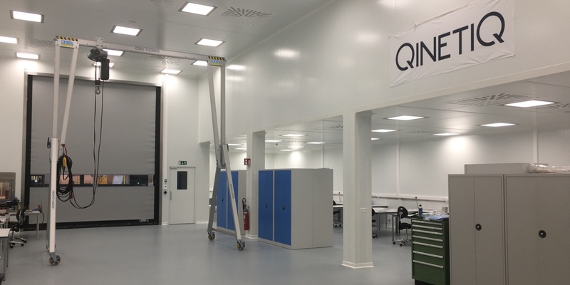 The new QinetiQ Space cleanroom