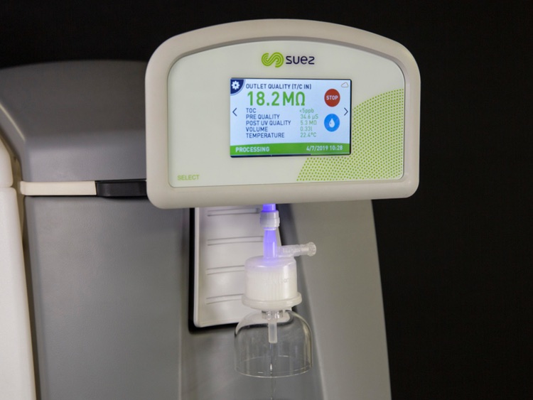 Suez water purification systems ensure high purity water for IHSS