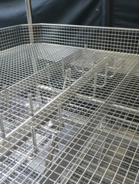The SteriWasher incorporates standard or bespoke racks