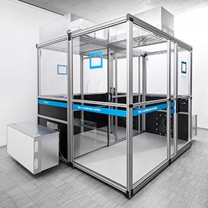 The comprei “cleanroom cuboid” – our mobile training cleanroom