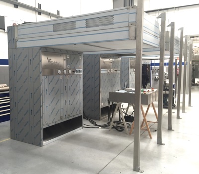 A new standardised range of downflow booths for weighing and sampling