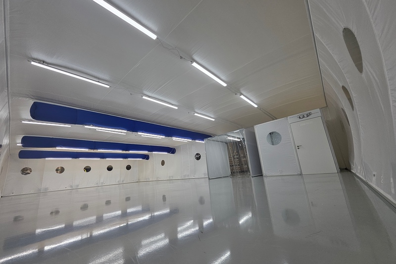 Wolfgang Hassa from ReinraumZelt on the 