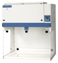 Aura ductless chemical fume hoods feature advanced safety monitoring