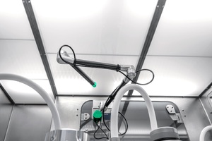 Automating HEPA filter scans in barrier systems