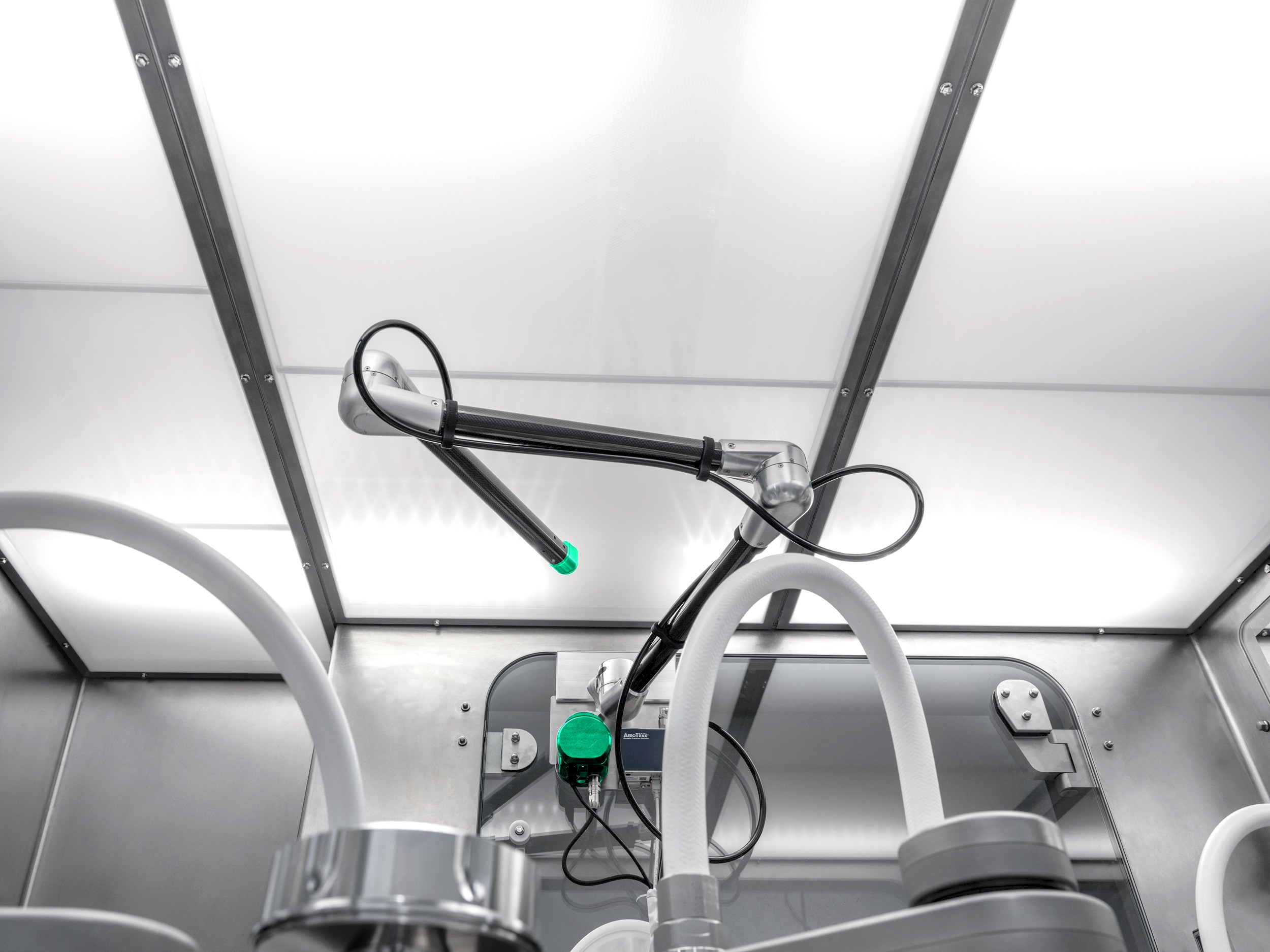 Automating HEPA filter scans in barrier systems