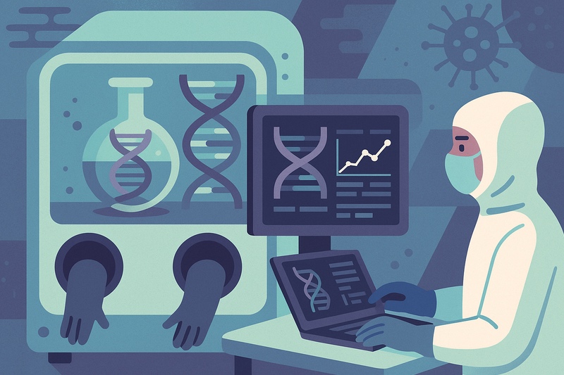 BLOCK to create a real-time monitoring prototype for gene therapy production in isolators
