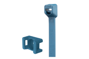 Cable ties for cleanrooms: Antimicrobial and metal-detectable