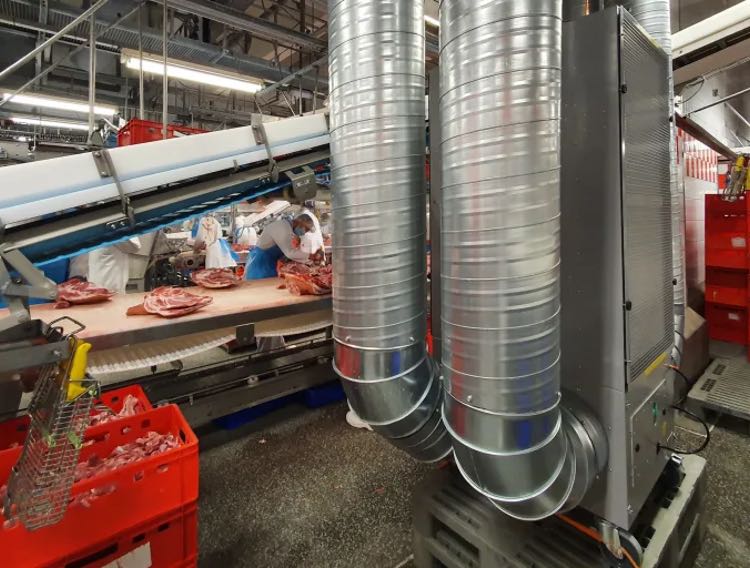 Camfil agrees project with meat production facility