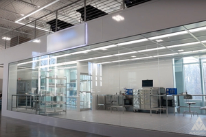 Case Study: Building a cleanroom for fluid system component production