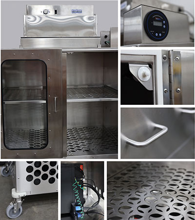 Clean Rooms International completes battery powered HEPA cart