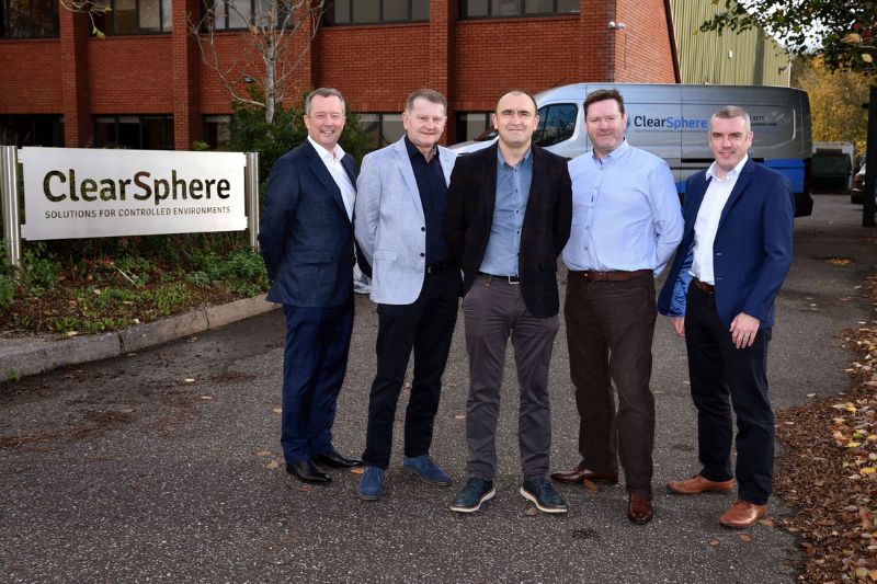 Cleanroom expert ClearSphere secures €6m to drive UK and Ireland expansion