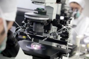 Cleanroom technology for the IVF industry