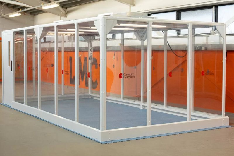 Connect 2 Cleanrooms pivots to predesigned modular cleanrooms