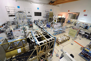 Contamination control in satellite production