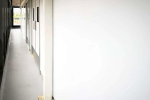 CREST works in real-time during cleanroom shut down for wall panel upgrade