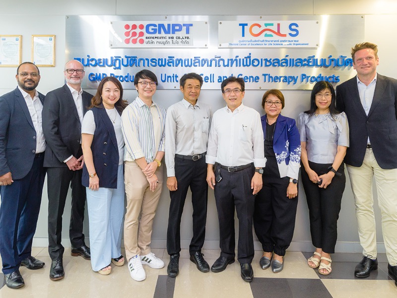 Cytiva helps Genepeutic Bio install first GMP-certified cell therapy facility in Thailand