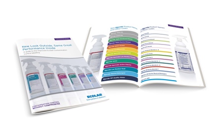Ecolab Contamination Control introduces new product labelling